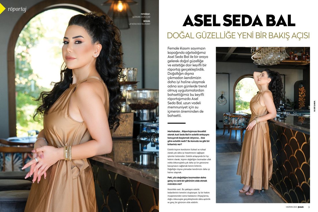 Dr. Asel Seda Bal ile yapılan dergi röportajı